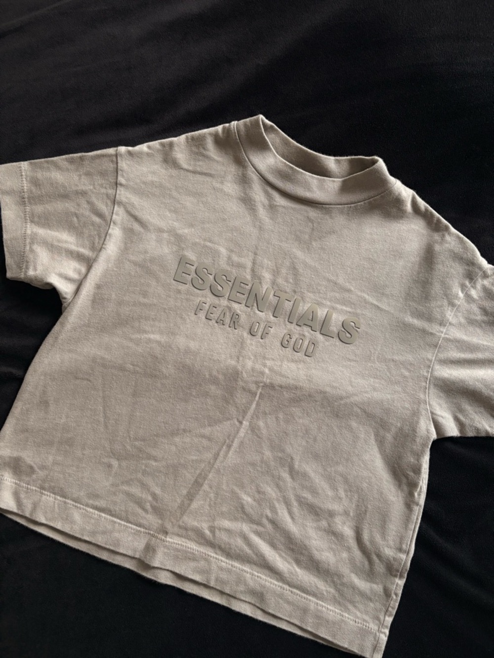 authentic essentials cropped tee